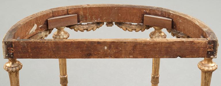 KONSOLBORD, Stockholmsarbete 1700-talets slut, Gustavianskt.