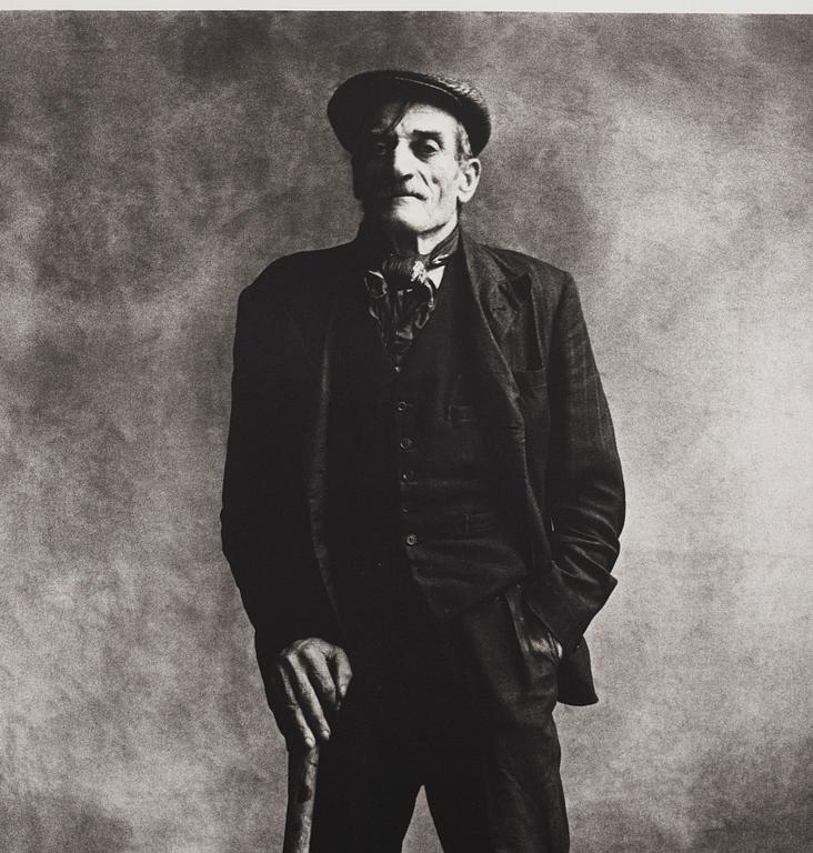 Irving Penn, "Navvy, London, 1950".