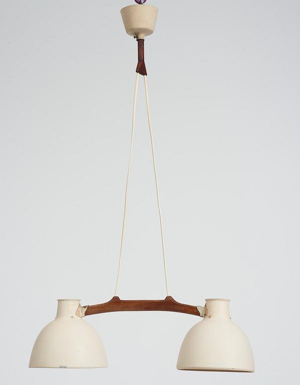 Hans-Agne Jakobsson, taklampa, "S-609" Hans-Agne Jakobsson AB, Åhus, 1950-tal.