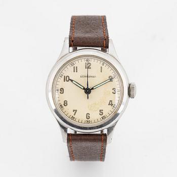 Longines, "Sei Tacche" wristwatch, 33,5 mm.