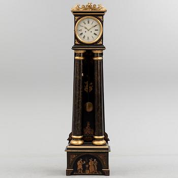 A 19th century longcase clock.
