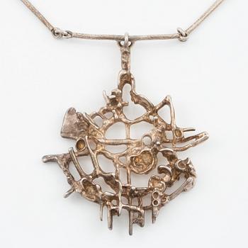 Juhls, necklace, sterling silver.