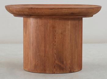 Axel Einar Hjorth, an 'Utö' stained pine table, Nordiska Kompaniet, Sweden 1930's.