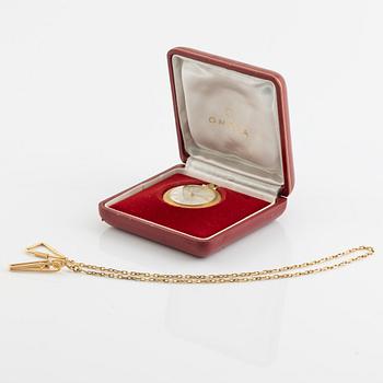 Omega, dress pocket watch, 43 mm.