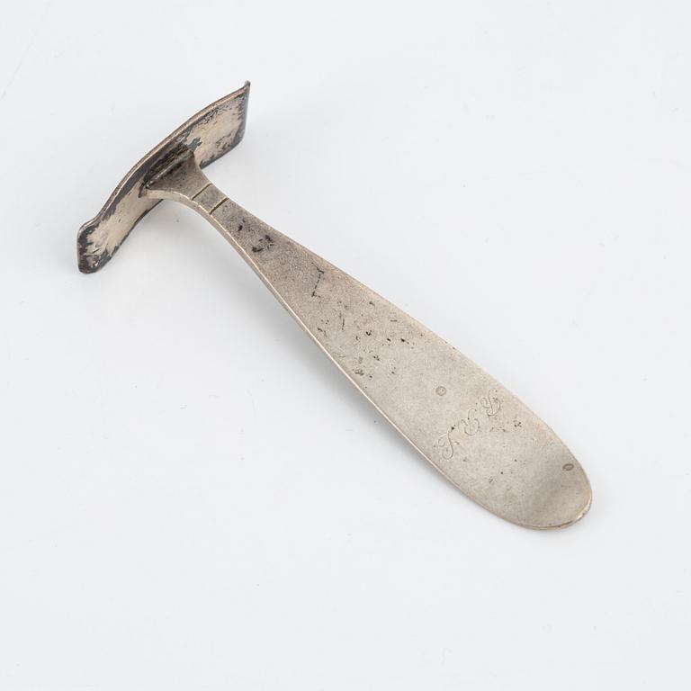 Six silver items, GAB, Atelier Borgila and Axel Bergman, Stockholm, 1905-60.