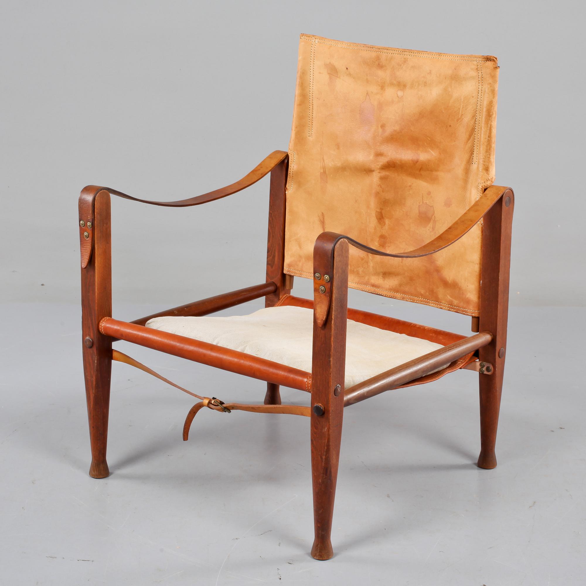 KARMSTOL, "Safari Chair", Kaare Klint, 1900-talet.