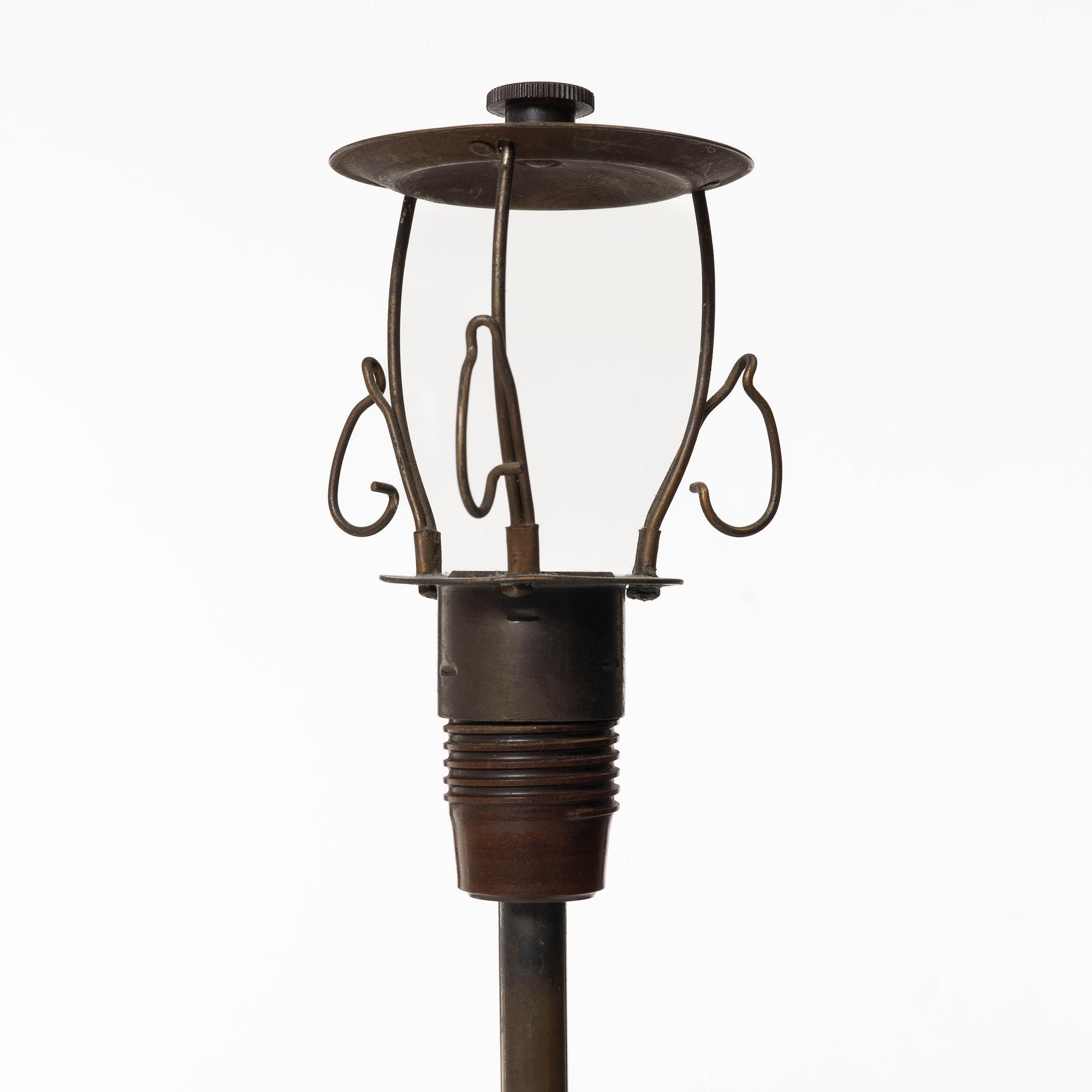 Poul Henningsen, a "PH" lamp base, Louis Poulsen, Denmark, 1930s.