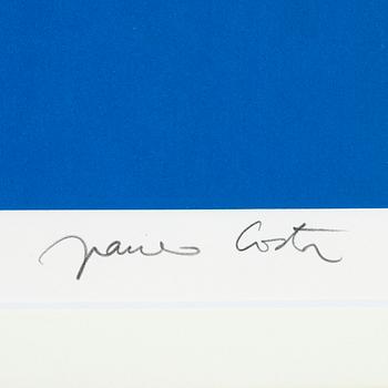 Franco Costa, färgserigrafi, signerad XV/L.