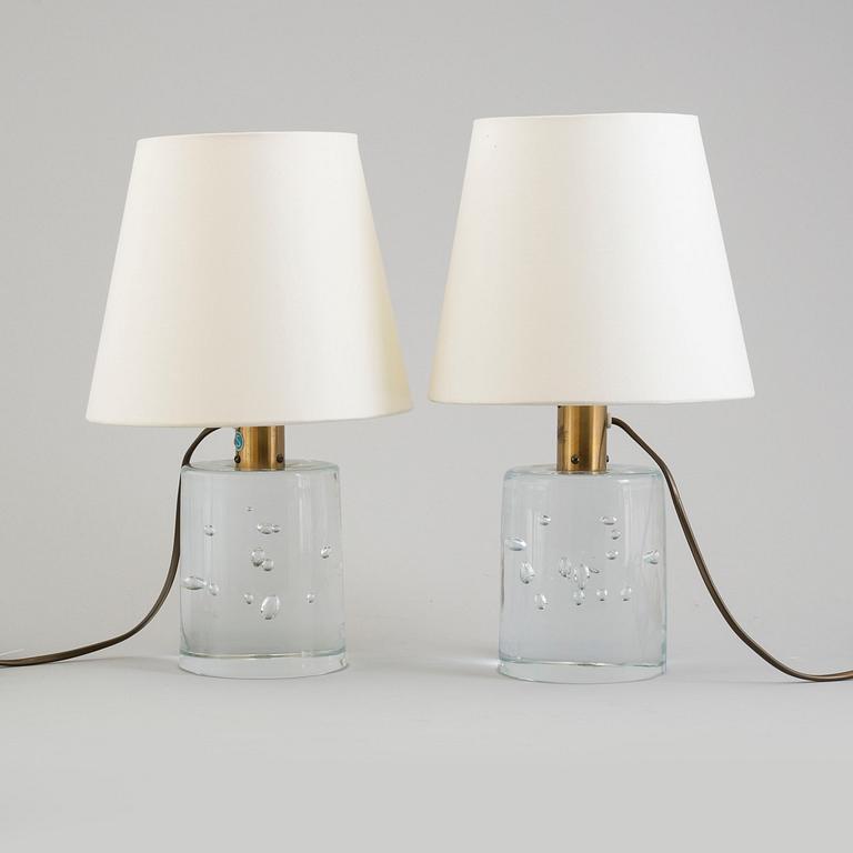 a pair of '1819/2' table lamps by Josef Frank, for Svenskt Tenn.