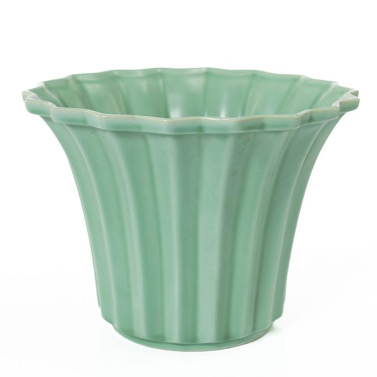 Arthur Percy, ytterfoder, "Alba", 3 st, porslin, Gefle Porslinsfabrik, Swedish Grace, 1930-tal.