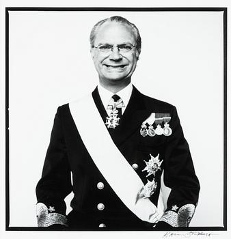 Hans Gedda, Carl XVI Gustaf.