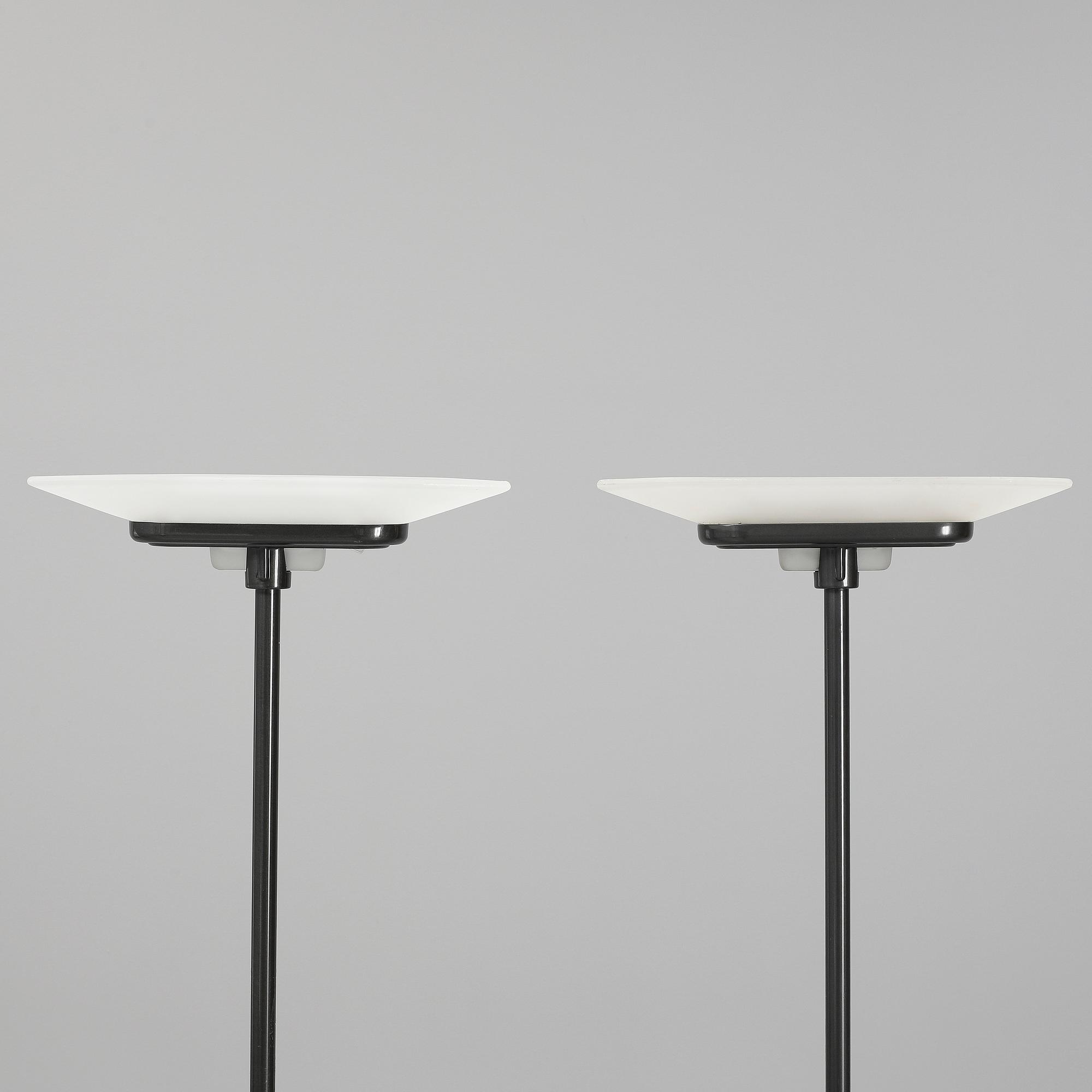 PERRY KING, SANTIAGO MIRANDA & GIANLUIGI ARNALD, a pair of 'Jill' floor lights, Arteluce, Italy.