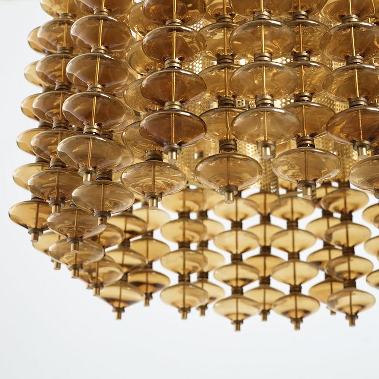 Hans-Agne Jakobsson, an "Estrella" ceiling lamp, model T580/H, Markaryd, Sweden 1960-70's.