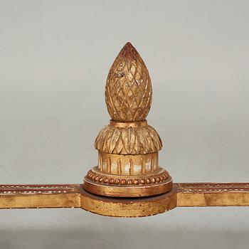 KONSOLBORD, ett par, gustavianska stockholmsarbeten, 1700-talets slut.
