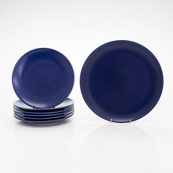 A 21 piece Swedish Höganäs ceramic service, late 20th century.