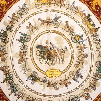 SCARF, "La Promenade de Longchamps", Hermès.