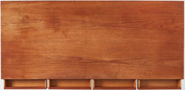 Nanna Ditzel, a teak desk, Søren Willadsen, Denmark 1960s.