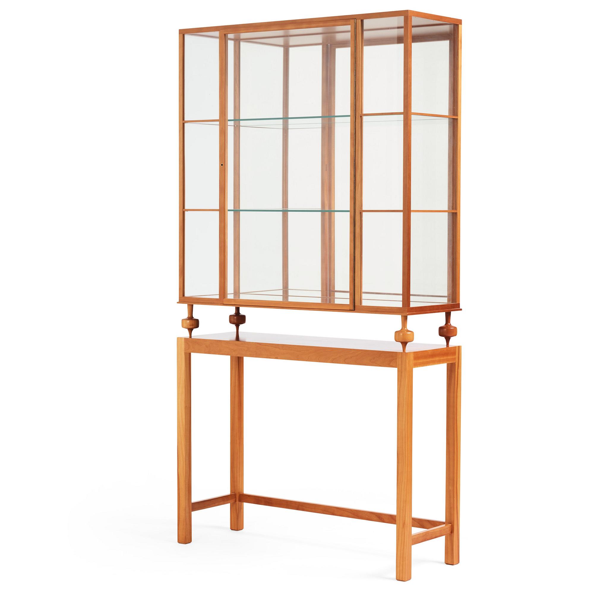 Josef Frank, a mahogany showcase cabinet model "2077", Firma Svenskt Tenn, Sweden.