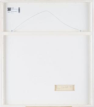 INGER EKDAHL, gouache på papper, signerad och daterad -90 a tergo.