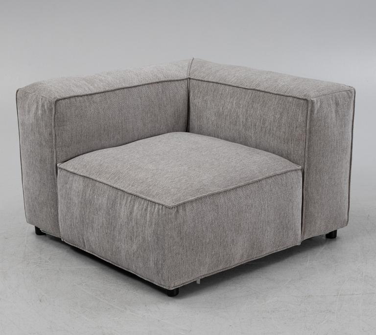 A Norstrom four section sofa, Ilva.