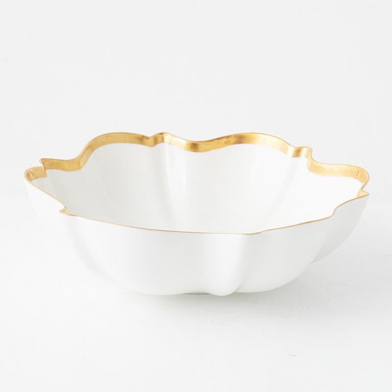 Karin Björquist, a group of three 'Nobel' bone china bowls, Rörstrand.