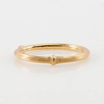 Ole Lynggaard, ring, 18K gold, "Nature IV".