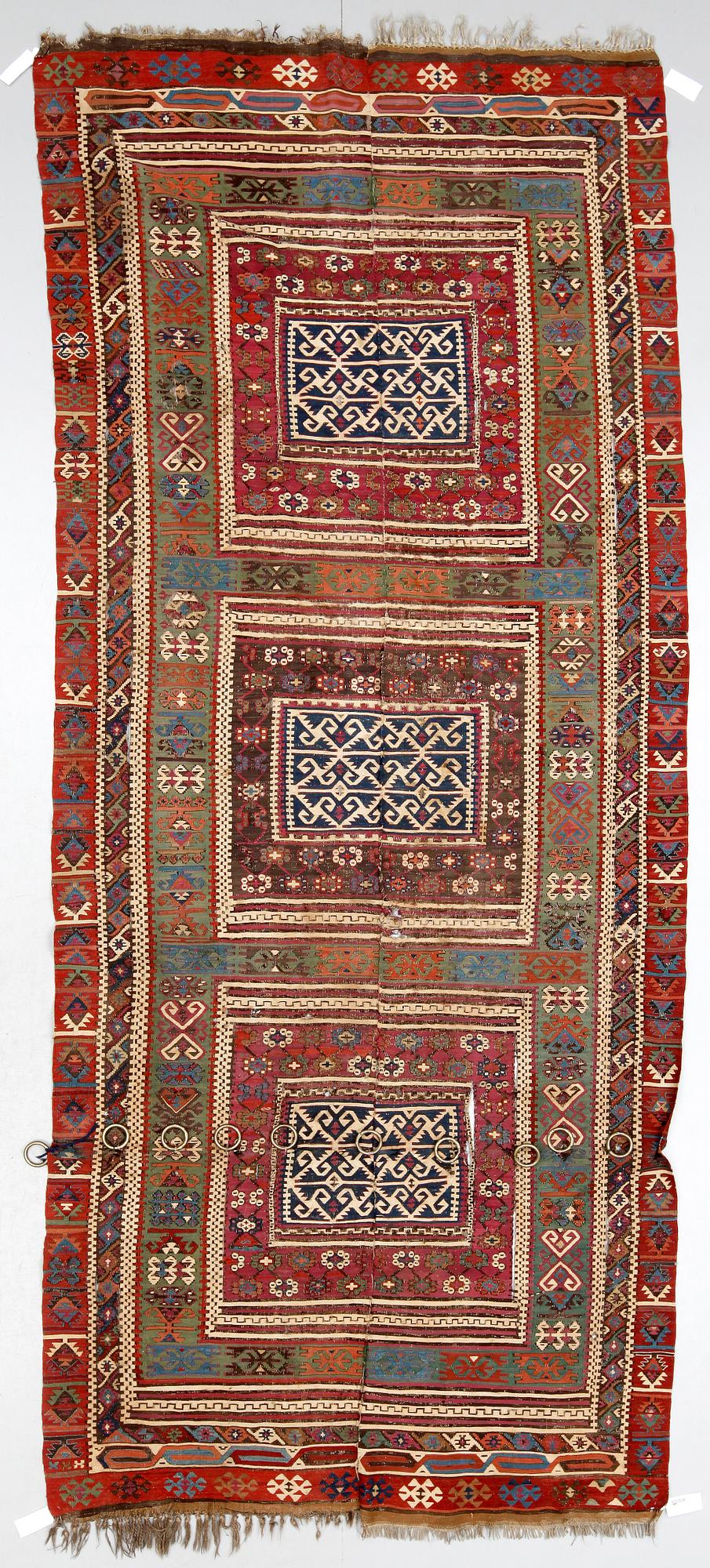 MATTA, Kelim, antik anatolisk, ca 385 x 161.