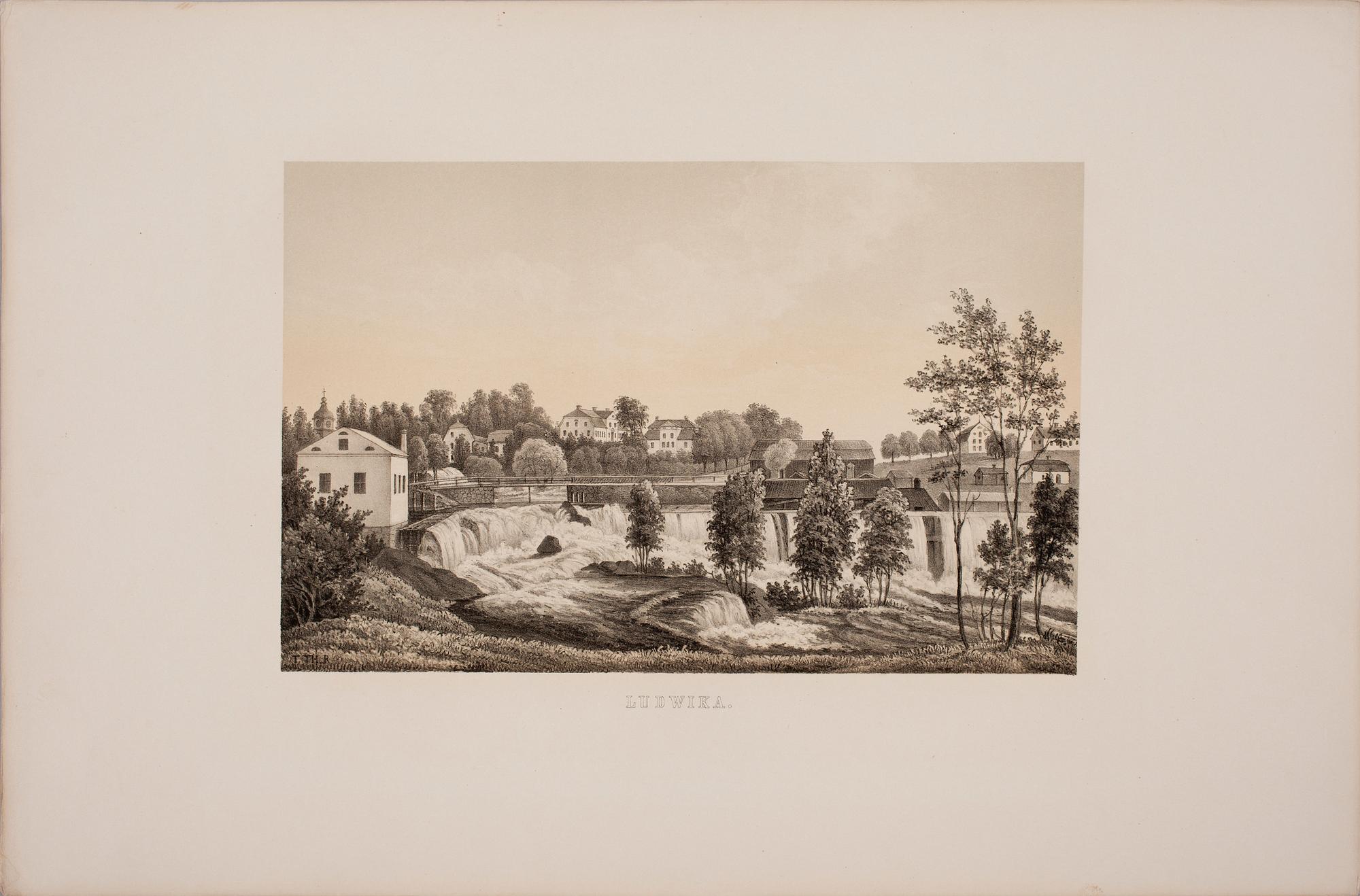 THORA THERSNER, 16 st i mapp, 1860-tal.