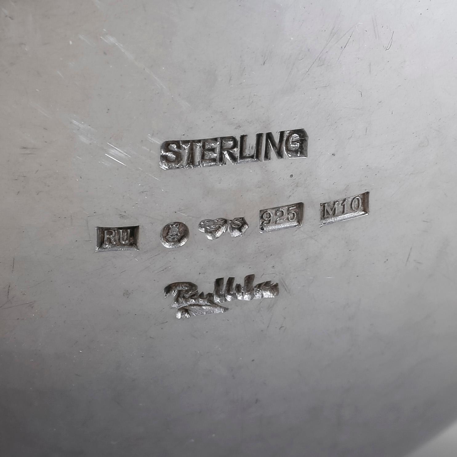 SKÅL, sterling silver, Rey Urban, Stockholm, 1986. Vikt 314 g.