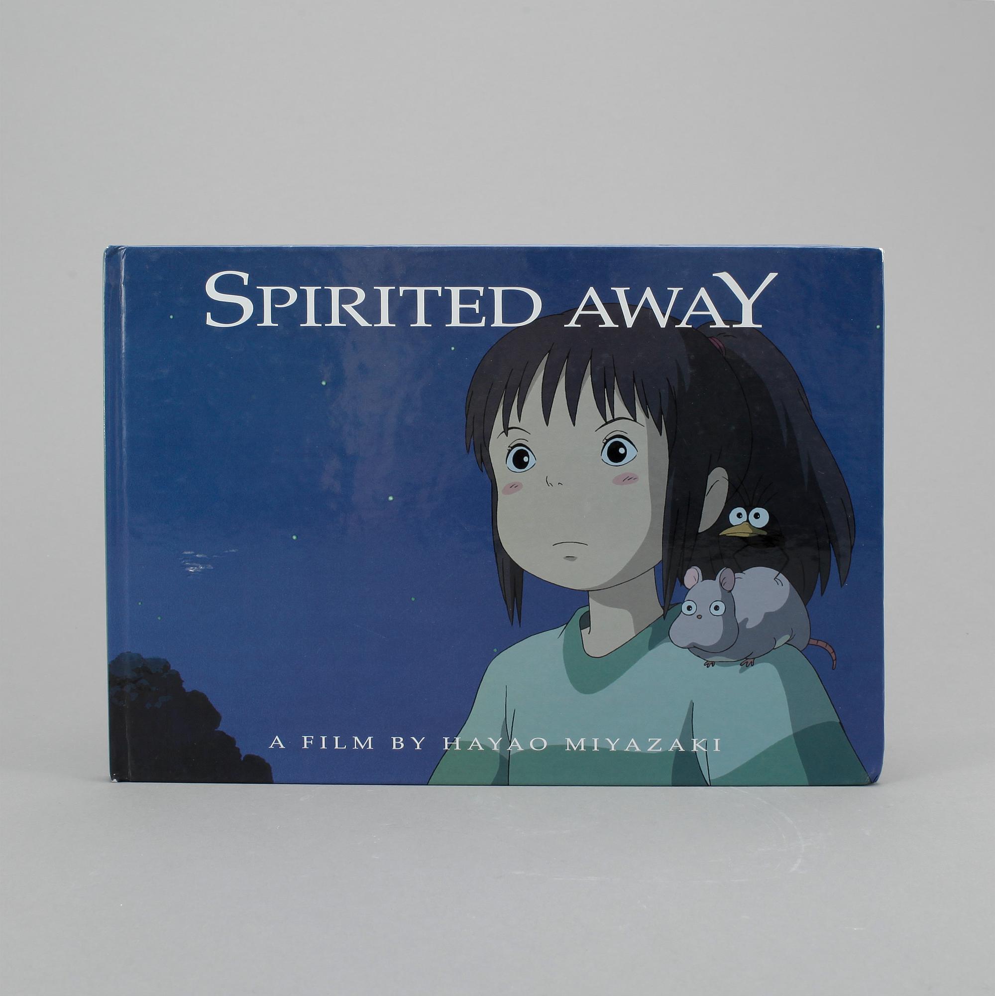 HAYAO MIYAZAKI f. 1941, bok om filmen "Spirited away", sign o dat 05.9.8.