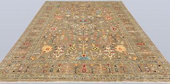 A carpet, Ziegler design, approx. 376 x 269 cm.