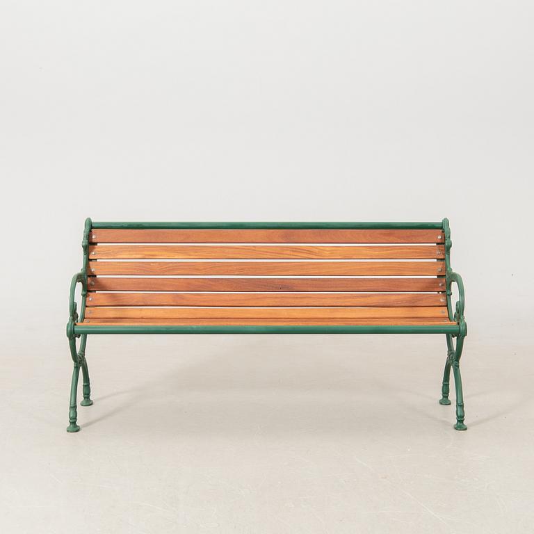 Trädgårdssoffa Klafreströms bruk 1900-talets andra hälft.