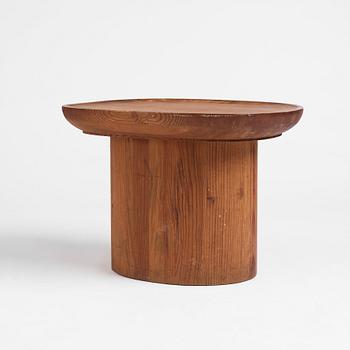 Axel Einar Hjorth, a stained pine 'Utö' table, Nordiska Kompaniet, Sweden 1930s.