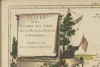 Karta/kopparstick av Antonio Zatta (1757-1797).