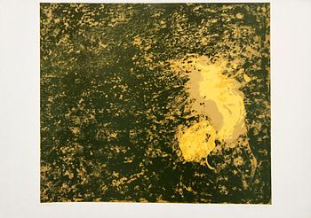 Ola Billgren, color lithograph, signed -85 trail print.