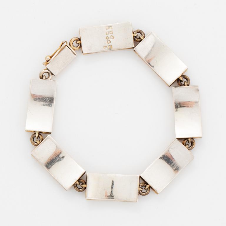 Bengt Liljedahl, sterling silver bracelet.