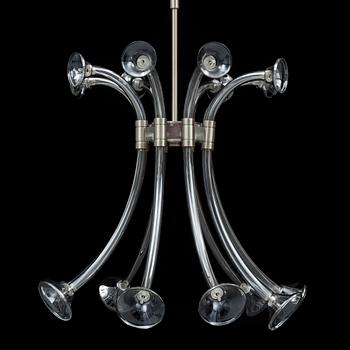 A 21st century ceiling light by tector, Italy.