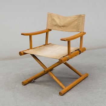 SUNE LINDSTRÖM, a "Sune" folding chair, Nordiska Kompaniet, Sweden 1960's. Provenance: Elias Svedberg.