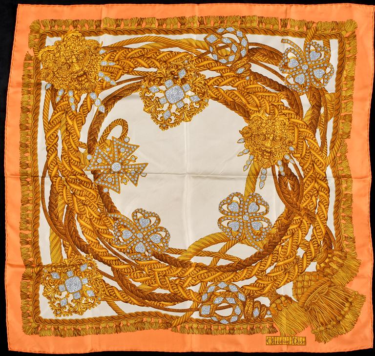 SCARF, siden, Christian Dior, 1900-talets fjärde kvartal.