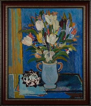 TOVE JANSSON, STILL LIFE WITH TULIPS.