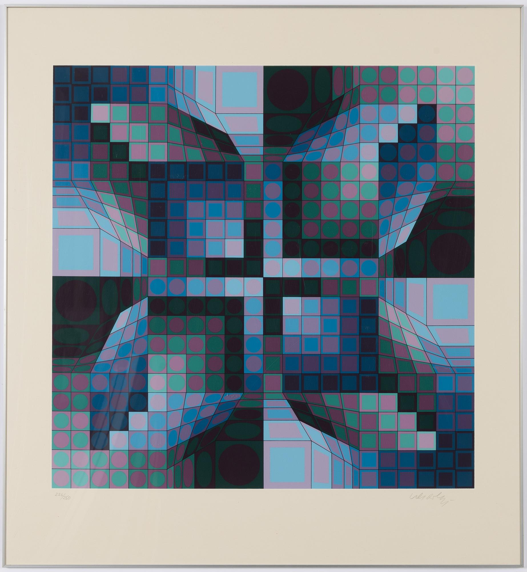 Victor Vasarely, "Velte".