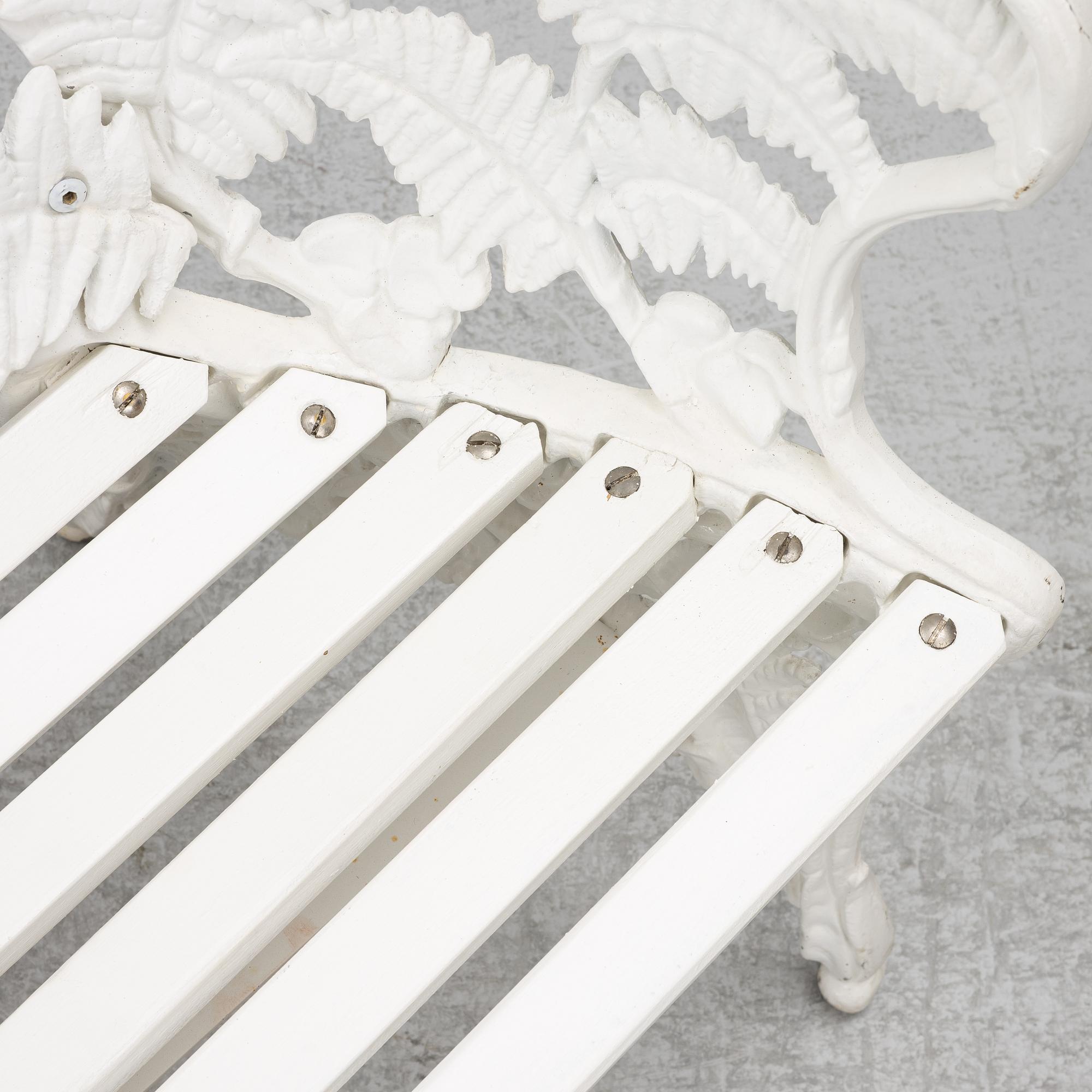 A garden sofa, Melins Metall.