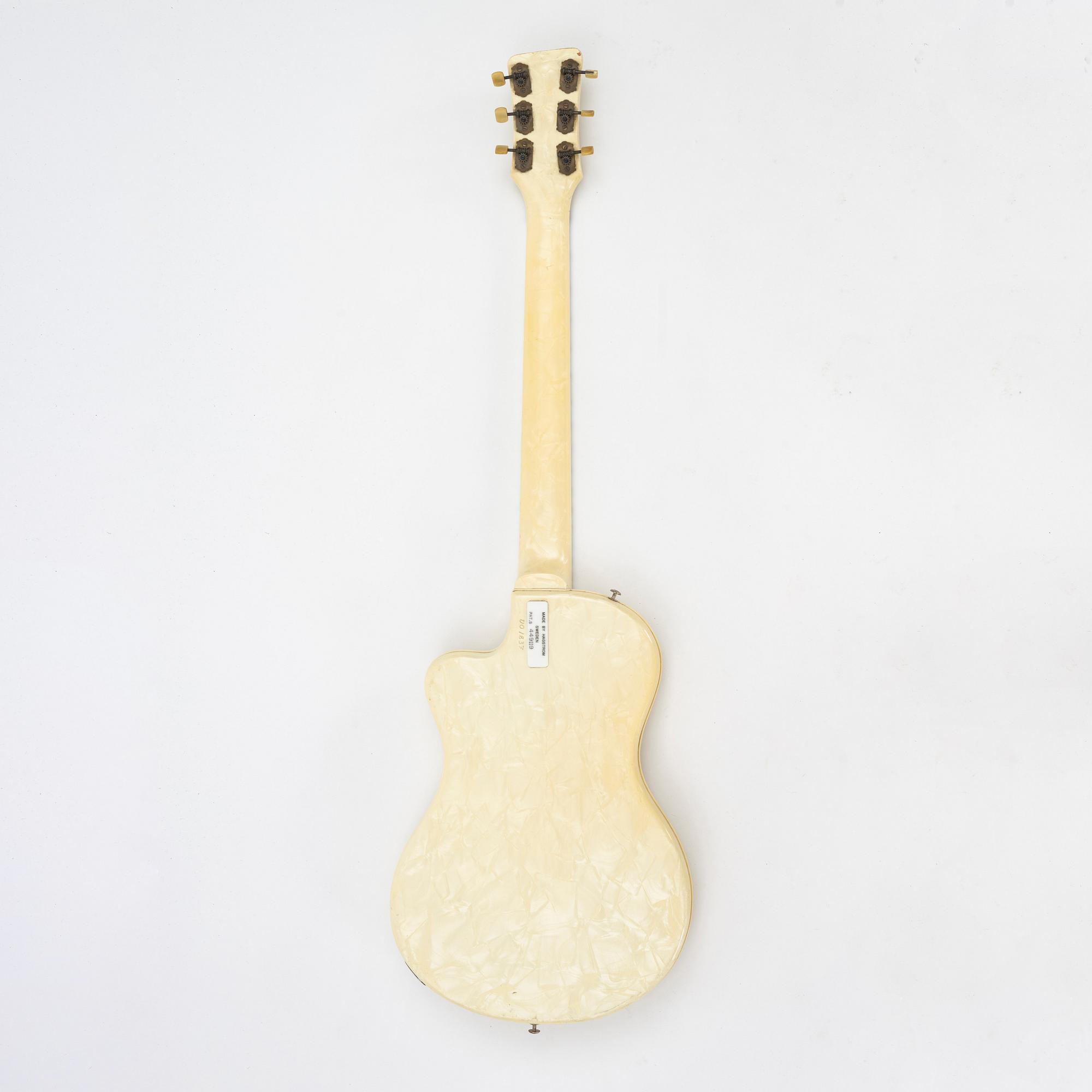 Hagström, electric guitar, "DeLuxe Small Model", from the first batch of 200 guitars, Älvdalen Sweden, 1958.