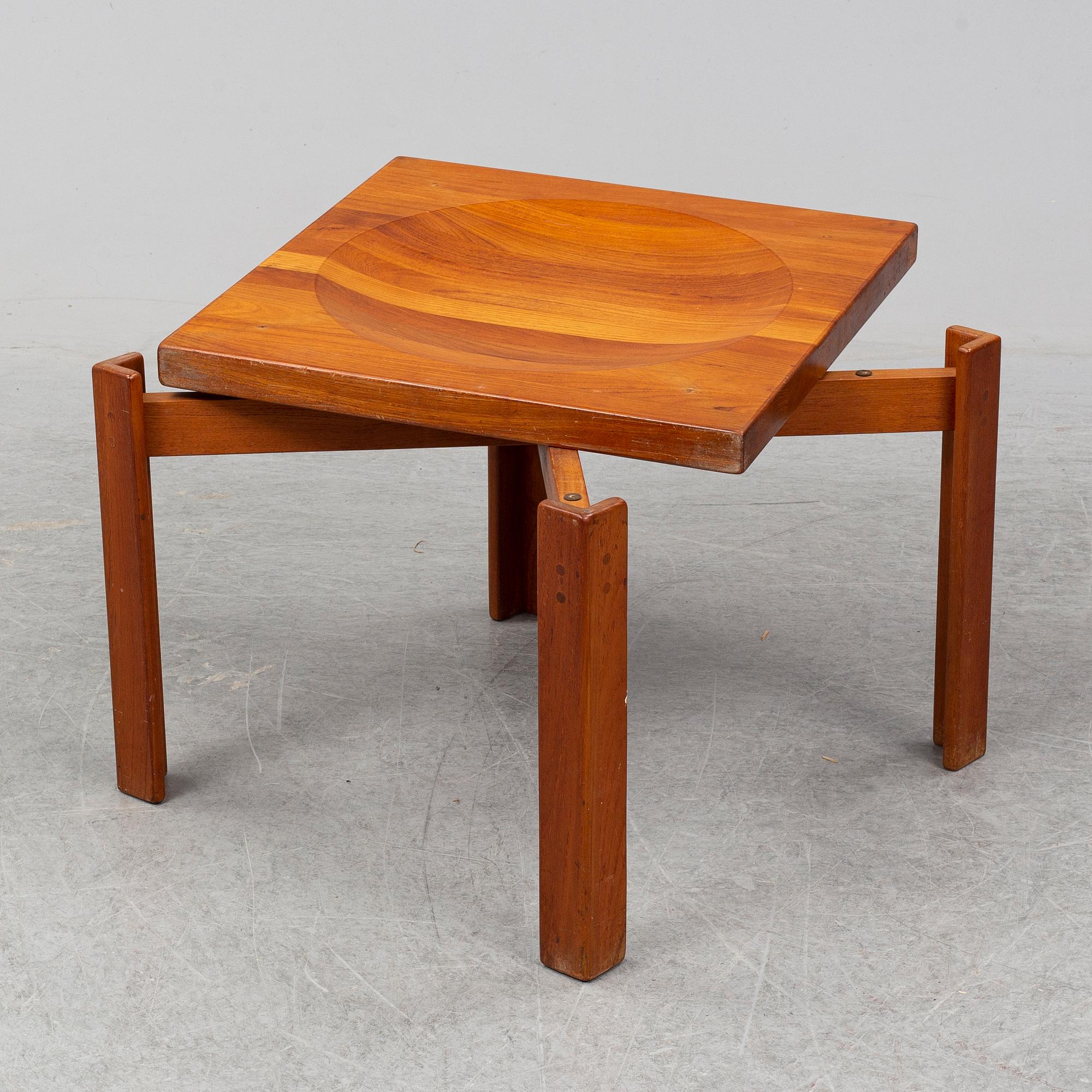JENS QUISTGAARD, a second half of the 20th Century teak table for Källemo.