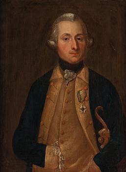 813. ANDERS EKLUND, olja på duk, signerad och daterad 1770 a tergo.