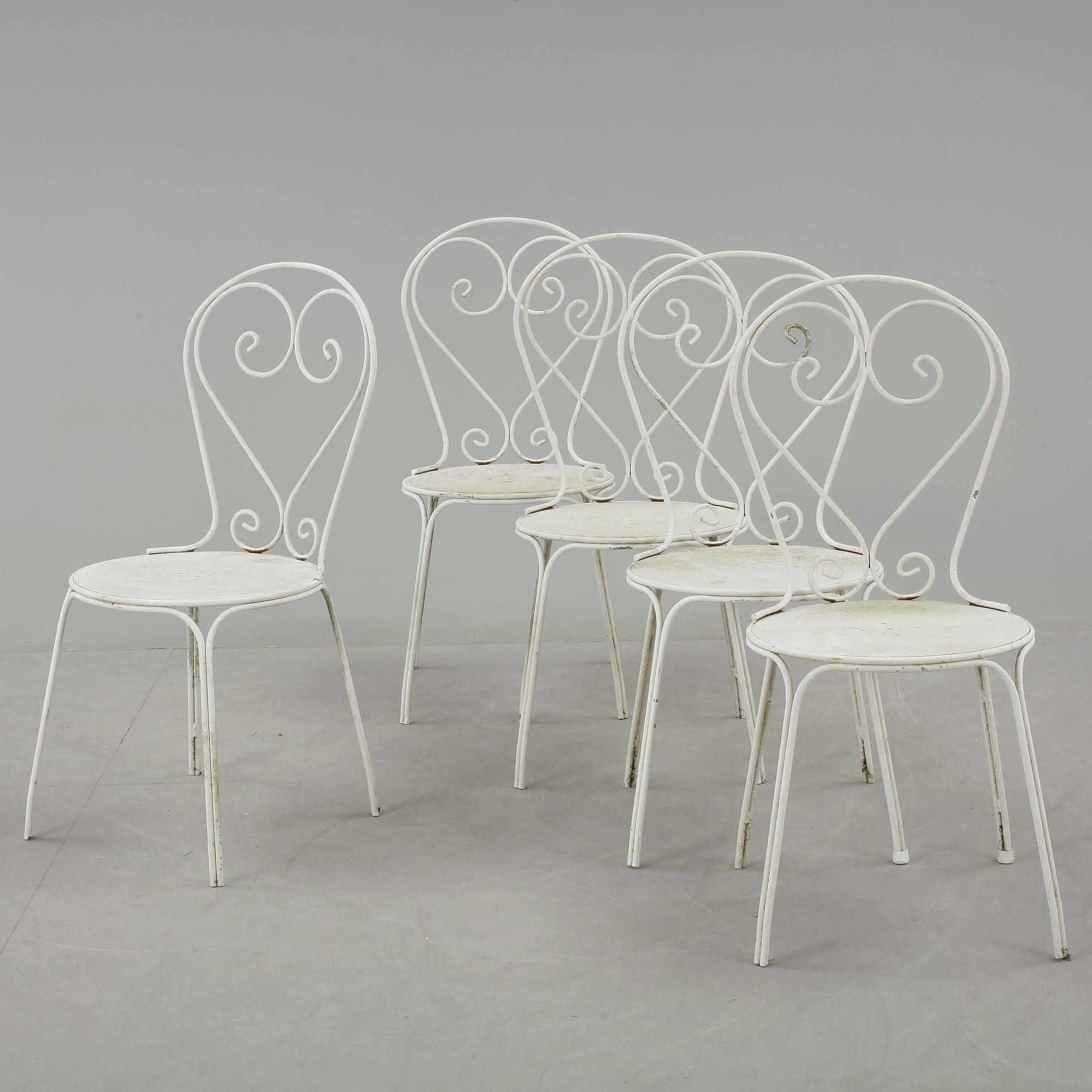 TRÄDGÅRDSGRUPP, 6 delar, 1900-talets andra hälft.