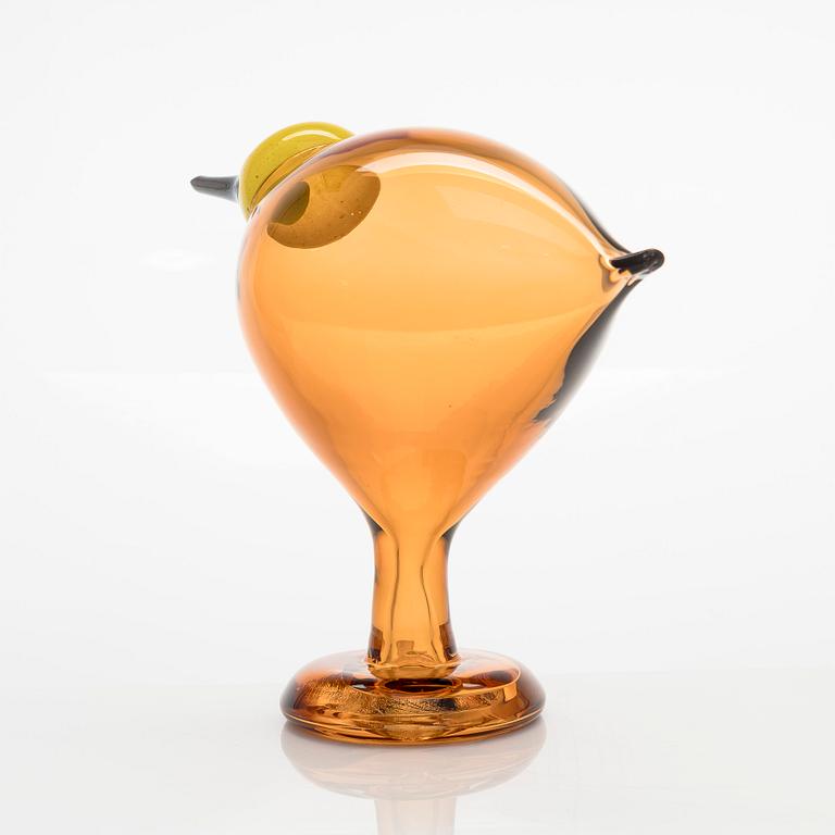 Oiva Toikka, A glass bird, 'Dyynia', signed O. Toikka Iittala 254/700.