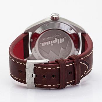 Alpina, Alpiner 4 Automatic, rannekello, 44 mm.