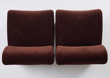 Jan Ekselius, a pair of “Etcetera” armchairs, Artilleriet Ateliers, Sweden, post 2018.