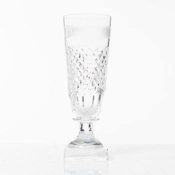 Elis Bergh, glasservis, 107 delar, "Kent", Kosta Boda.